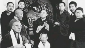 Regents and Kyabje Dorje Chang Kalu Rinpoche