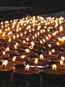 Butterlamp Offering at Open Awareness Buddhist Center - miamibuddhism.com