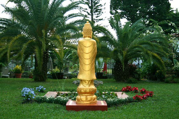 Garden of Merit Stupa Open Awareness Buddhist Center Miamibuddhism.com Feature Southernmost Tibetan stupas in the U.S. They were built to counter negativity and balance the elements, thereby benefiting the physical environment and all the beings sharing that environment. A basic design was shown by Buddha Shakyamuni when his disciples asked him how a reliquary should be constructed and what it should symbolize. The Kagyu lineage of Tibetan Buddhism has kept the basic design. These four stupas in Miami, Florida were built to face the four cardinal directions and symbolize various events in the life of the Buddha. Come experience the peace of our garden.
