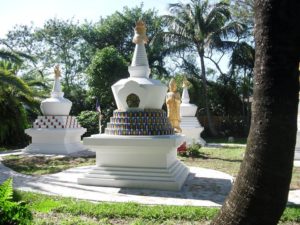 Stupa Garden of Merit Miami Buddhist Temple El Portal
